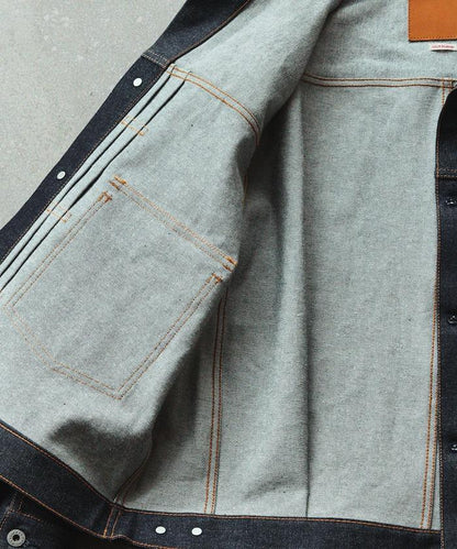 日本製造 JAPAN DENIM TRACKER JACKET 牛仔夾克