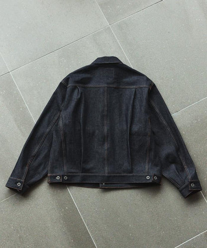 日本製造 JAPAN DENIM TRACKER JACKET 牛仔夾克