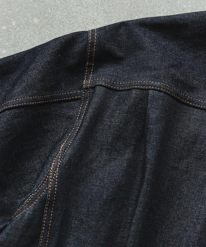日本製造 JAPAN DENIM TRACKER JACKET 牛仔夾克