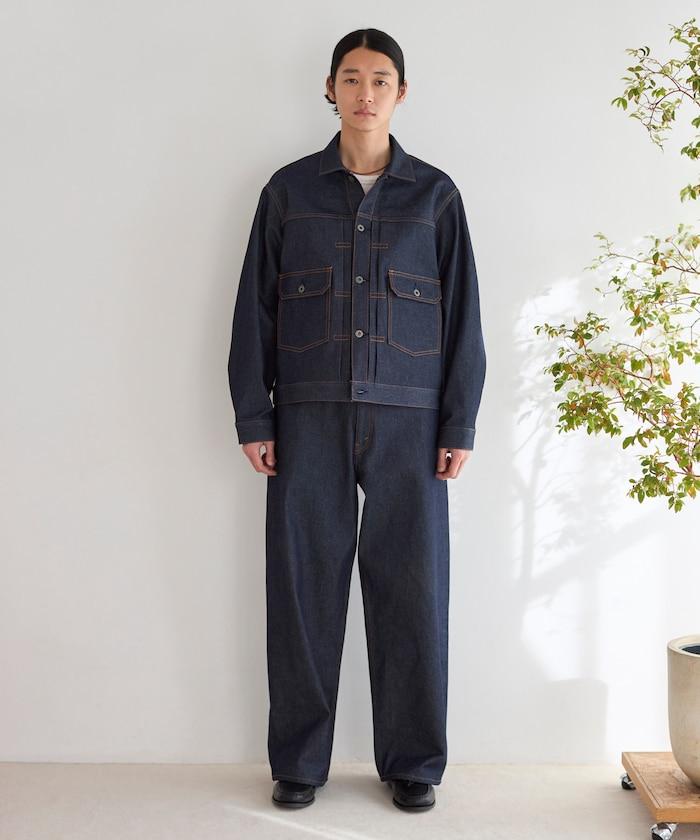 日本製造 JAPAN DENIM TRACKER JACKET 牛仔夾克