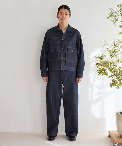 日本製造 JAPAN DENIM TRACKER JACKET 牛仔夾克
