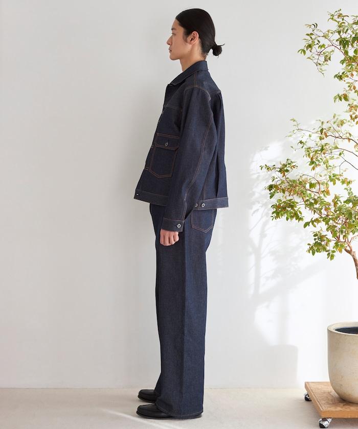 日本製造 JAPAN DENIM TRACKER JACKET 牛仔夾克