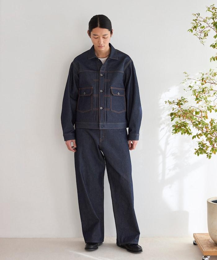 日本製造 JAPAN DENIM TRACKER JACKET 牛仔夾克