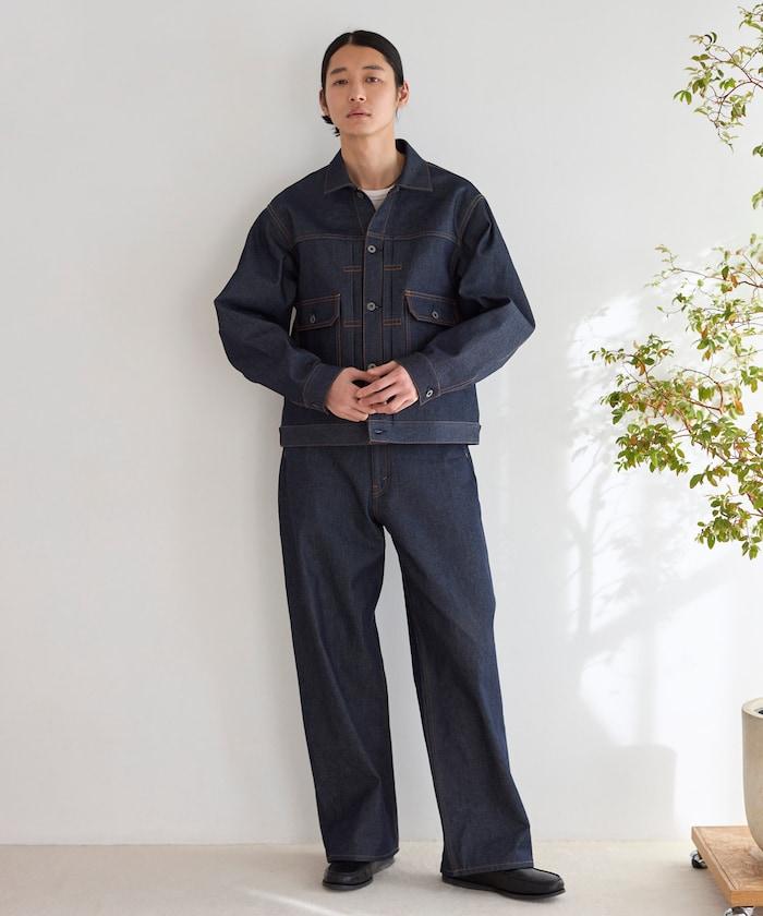 日本製造 JAPAN DENIM TRACKER JACKET 牛仔夾克