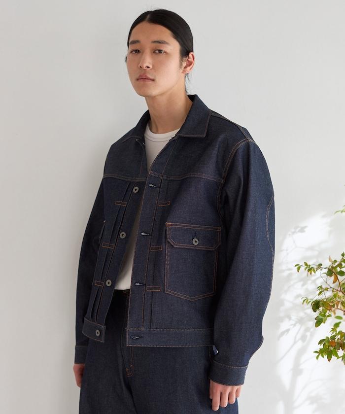 日本製造 JAPAN DENIM TRACKER JACKET 牛仔夾克