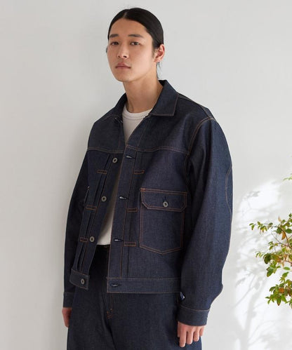 日本製造 JAPAN DENIM TRACKER JACKET 牛仔夾克