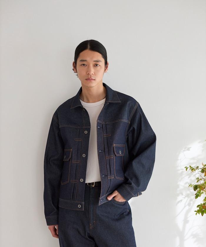 日本製造 JAPAN DENIM TRACKER JACKET 牛仔夾克