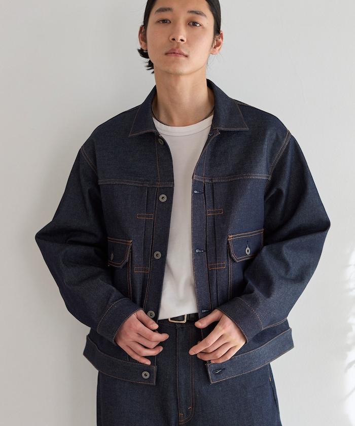 日本製造 JAPAN DENIM TRACKER JACKET 牛仔夾克