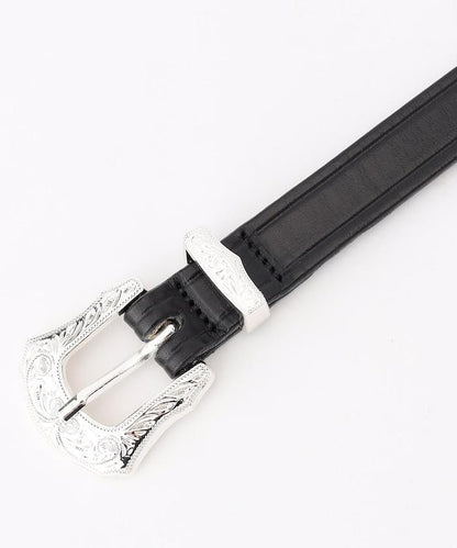 Extra Long Leather Belt