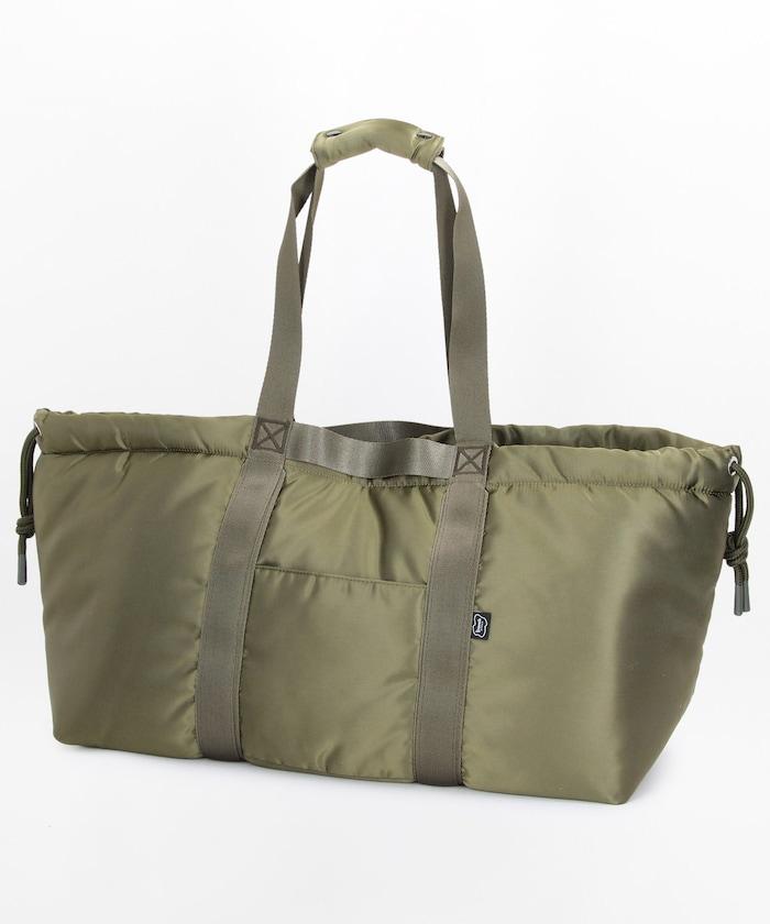 PADDING NYLON DRAWSTRING TOTE M