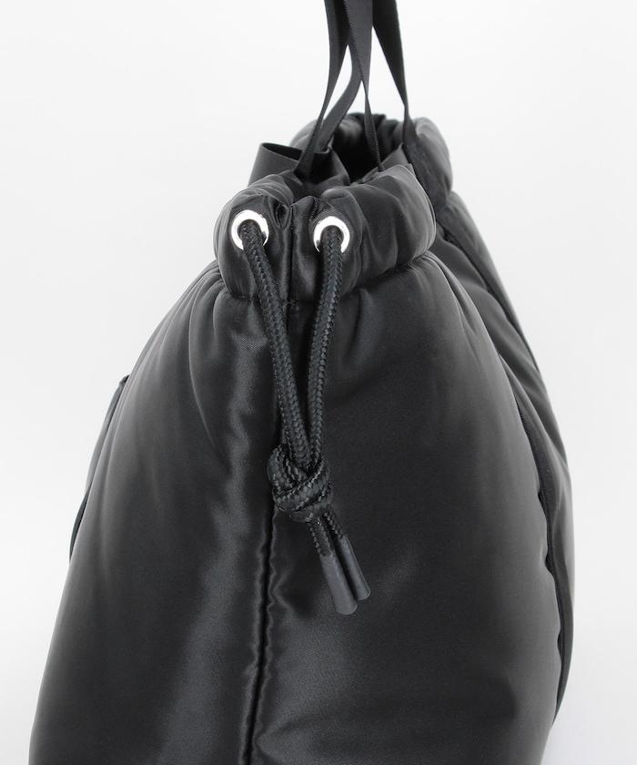PADDING NYLON DRAWSTRING TOTE M