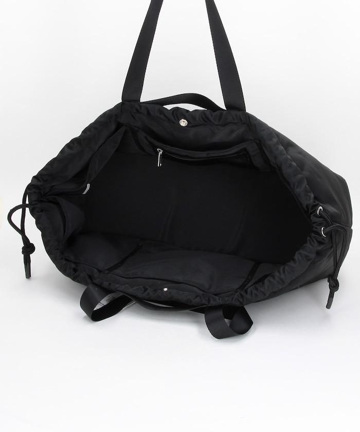 PADDING NYLON DRAWSTRING TOTE M