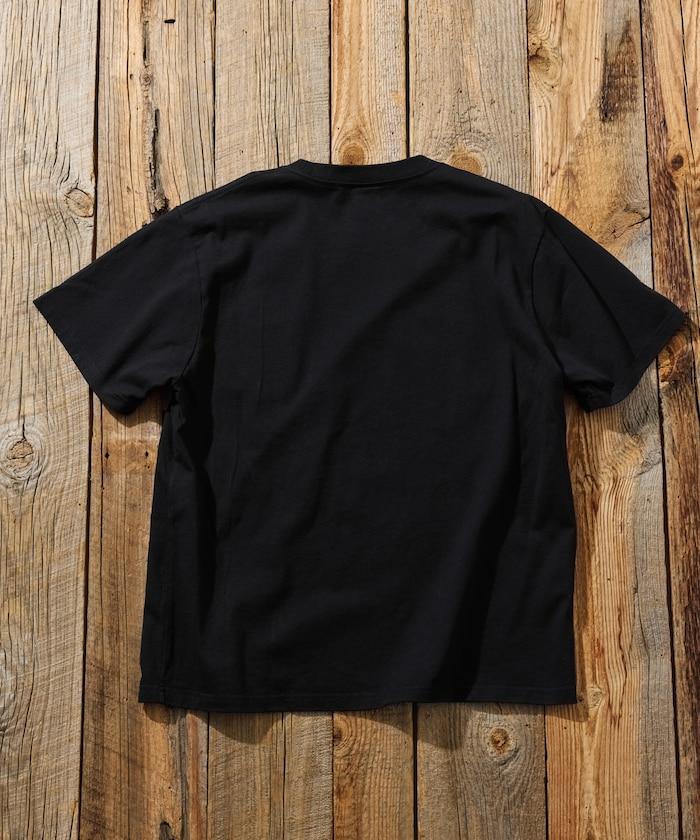 CHUMS×FREAK'S STORE 聯名 Booby Bird 圖案 針織口袋 圓領T恤