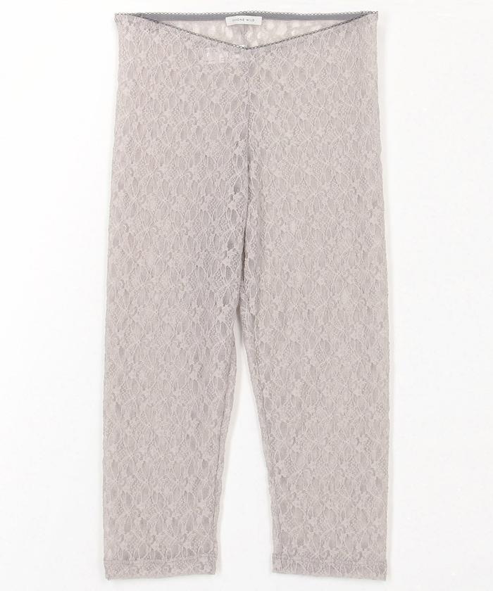 LACE PEDAL PANTS