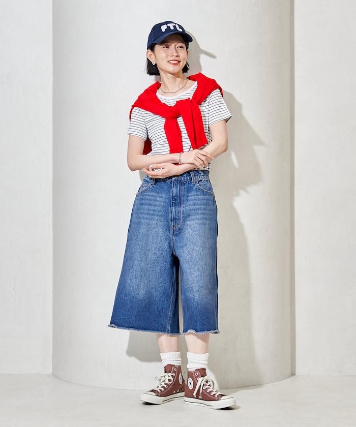 中褲長度 牛仔 褲子
