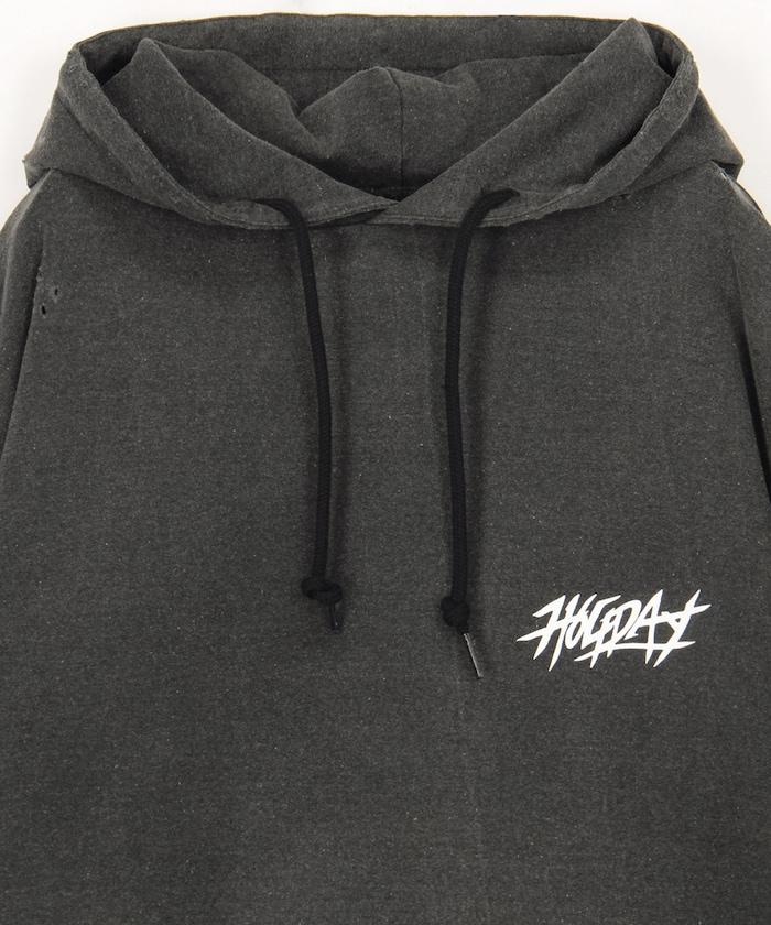 SUPER FINE DRY DAMAGE L/S HOODED DRESS（CIRCULATION） 連帽連衣裙