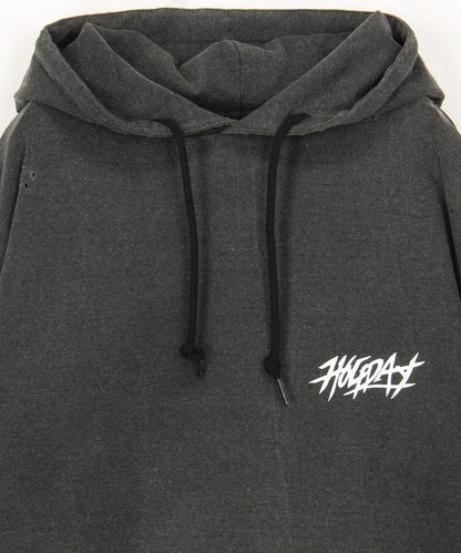 SUPER FINE DRY DAMAGE L/S HOODED DRESS（CIRCULATION） 連帽連衣裙