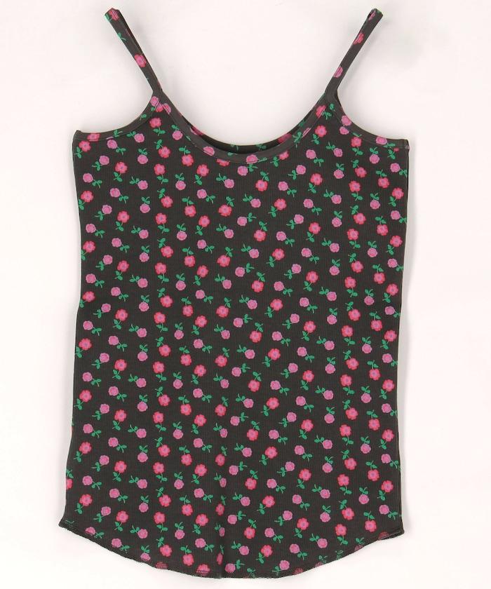 SUPER RIB CAMISOLE（FLOWER） 吊帶背心
