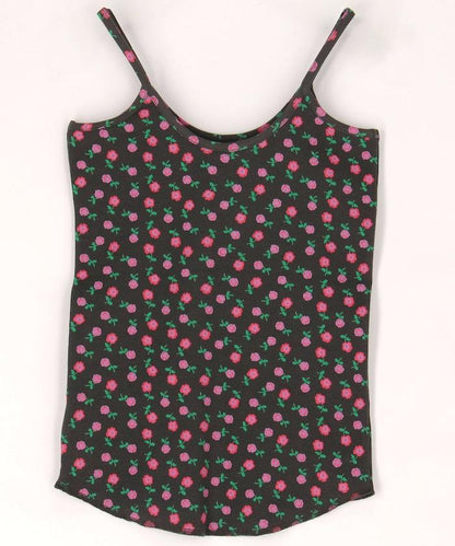 SUPER RIB CAMISOLE（FLOWER） 吊帶背心
