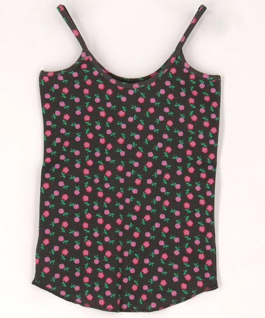 SUPER RIB CAMISOLE（FLOWER） 吊帶背心