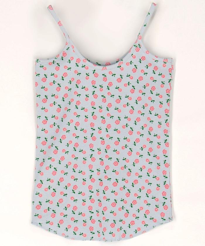 SUPER RIB CAMISOLE（FLOWER） 吊帶背心