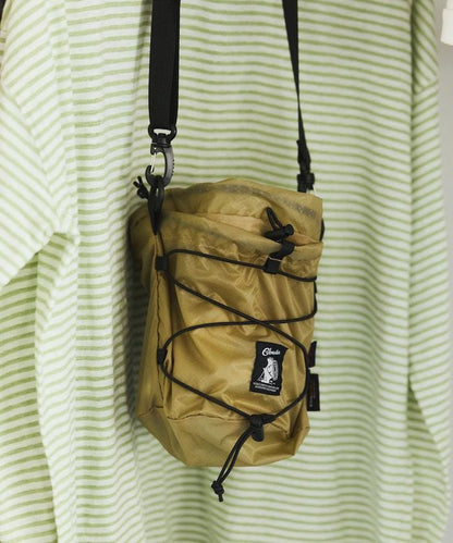 2WAY ROLLTOP&KINCHAKU SHOULDE 卷頂巾著設計 單肩包