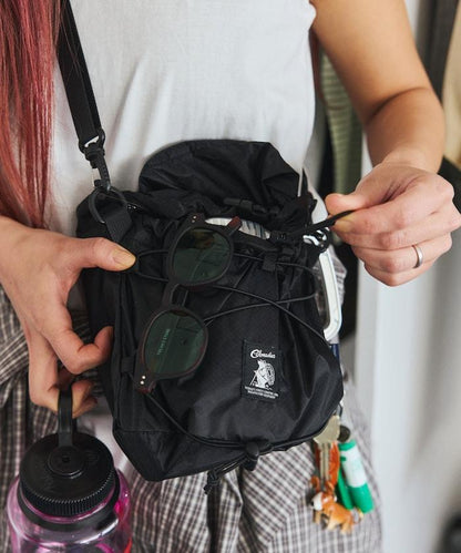 2WAY ROLLTOP&KINCHAKU SHOULDE 卷頂巾著設計 單肩包