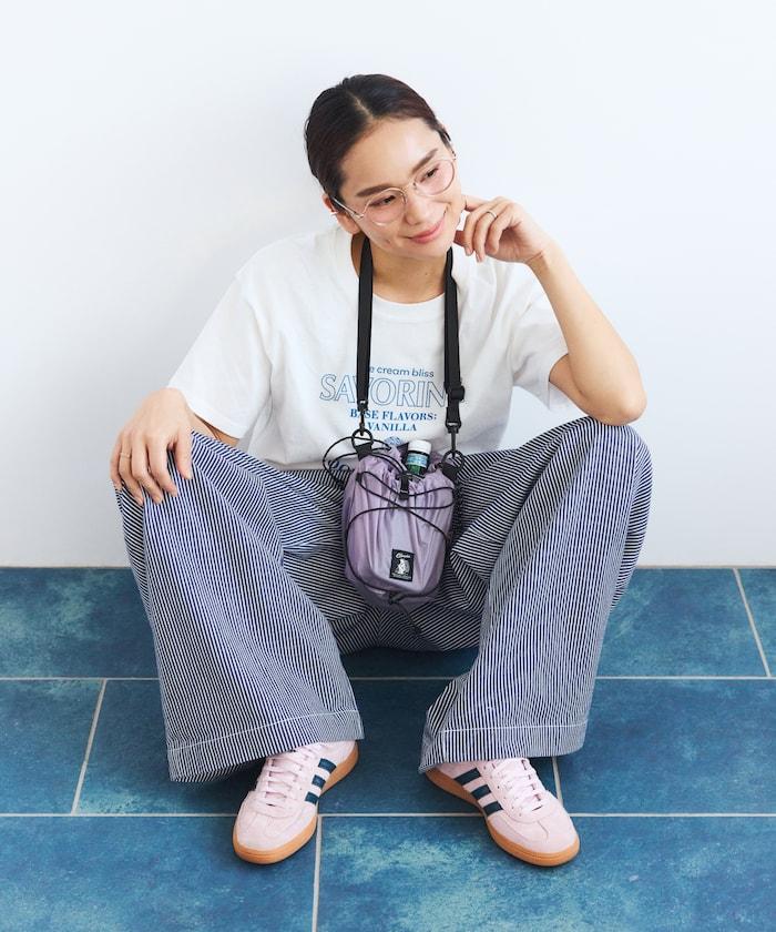 2WAY ROLLTOP&KINCHAKU SHOULDE 卷頂巾著設計 單肩包