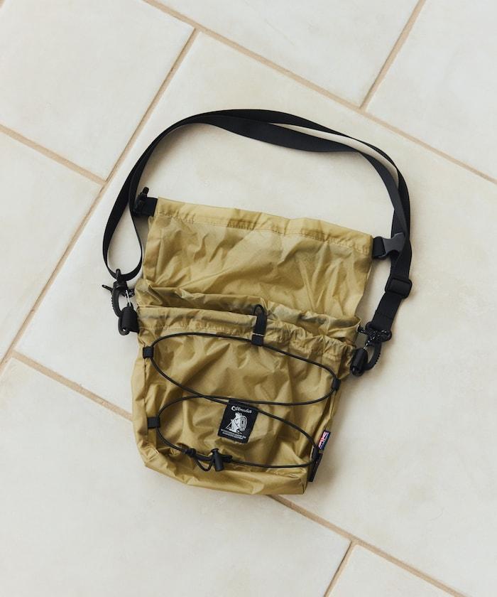 2WAY ROLLTOP&KINCHAKU SHOULDE 卷頂巾著設計 單肩包