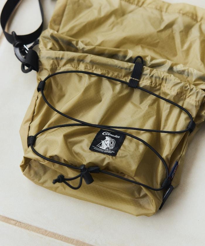 2WAY ROLLTOP&KINCHAKU SHOULDE 卷頂巾著設計 單肩包