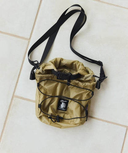 2WAY ROLLTOP&KINCHAKU SHOULDE 卷頂巾著設計 單肩包