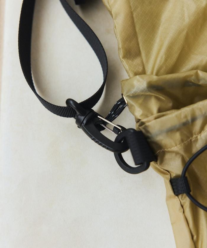 2WAY ROLLTOP&KINCHAKU SHOULDE 卷頂巾著設計 單肩包