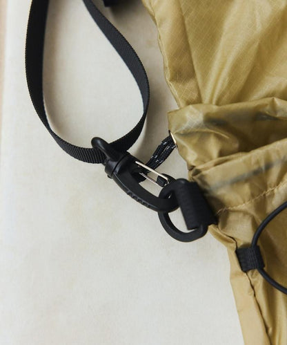 2WAY ROLLTOP&KINCHAKU SHOULDE 卷頂巾著設計 單肩包