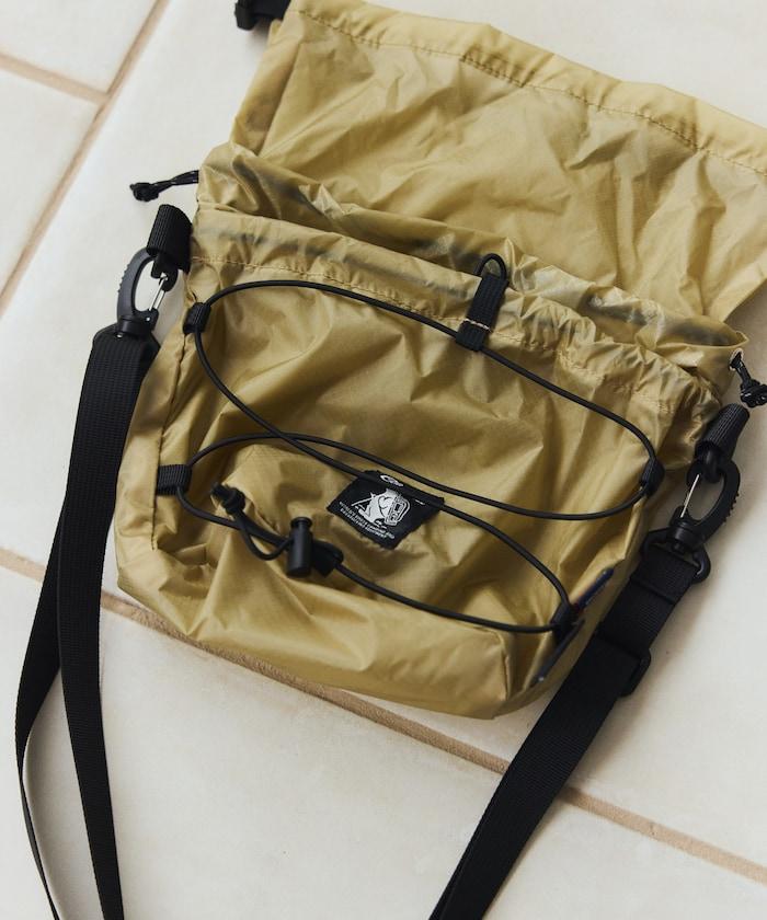 2WAY ROLLTOP&KINCHAKU SHOULDE 卷頂巾著設計 單肩包
