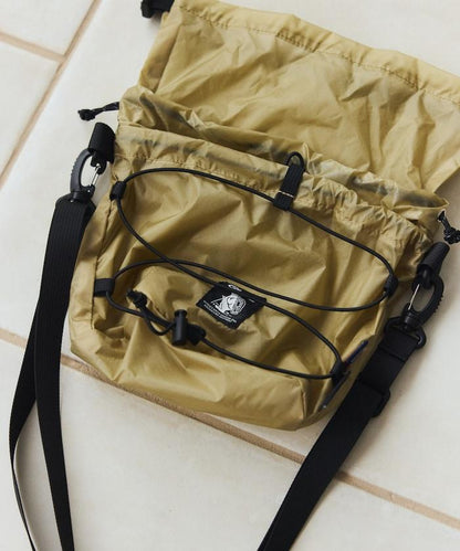 2WAY ROLLTOP&KINCHAKU SHOULDE 卷頂巾著設計 單肩包