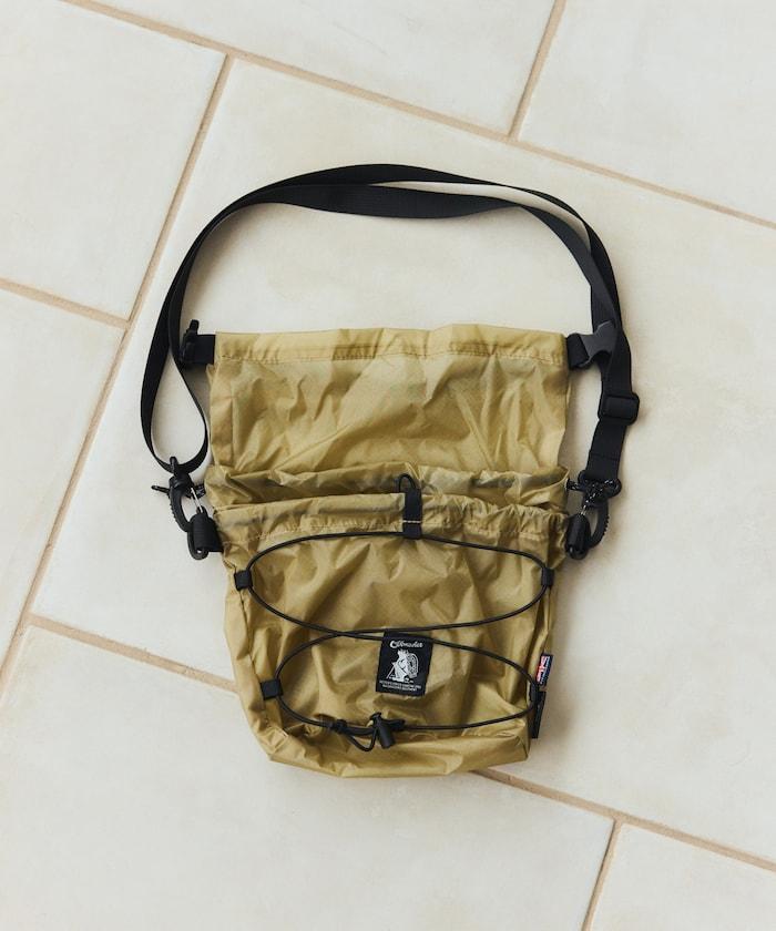 2WAY ROLLTOP&KINCHAKU SHOULDE 卷頂巾著設計 單肩包