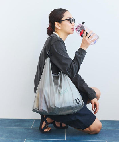 防潑水 PACKABLE SHOULDER 可收納設計 單肩包 聯名款