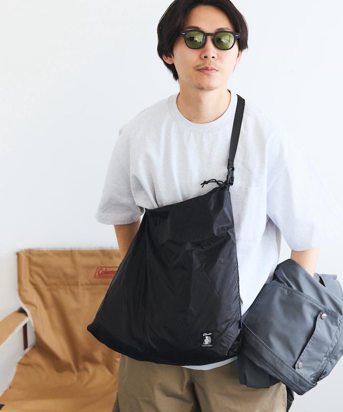 防潑水 PACKABLE SHOULDER 可收納設計 單肩包 聯名款