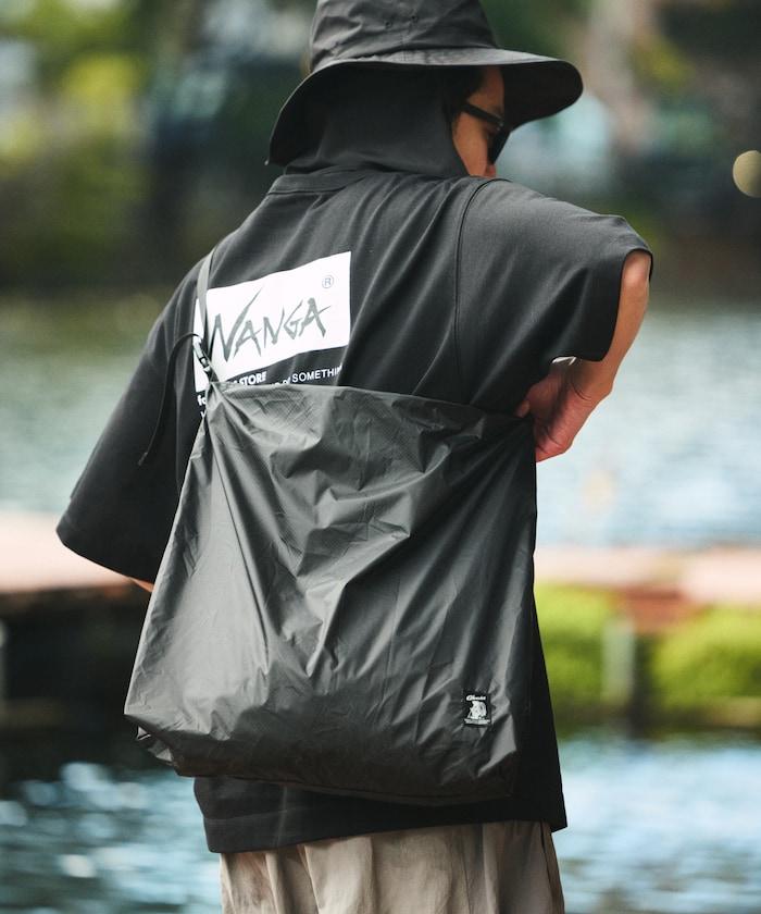 防潑水 PACKABLE SHOULDER 可收納設計 單肩包 聯名款