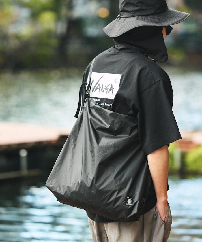 防潑水 PACKABLE SHOULDER 可收納設計 單肩包 聯名款