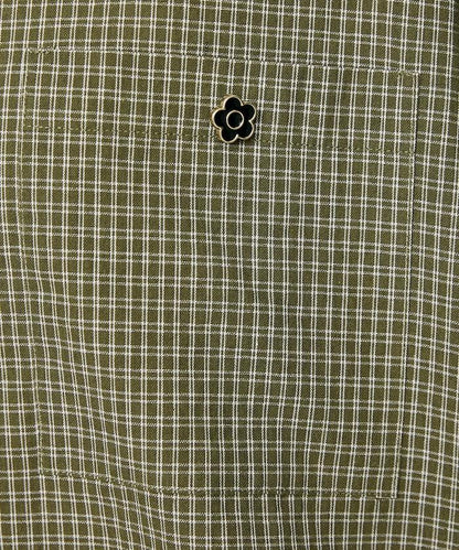 Logo刺繡寬鬆短袖襯衫