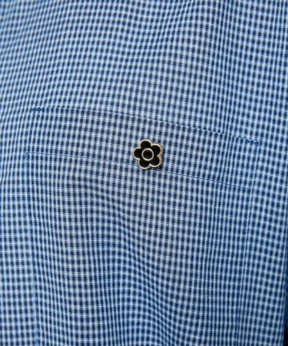 Logo刺繡寬鬆短袖襯衫