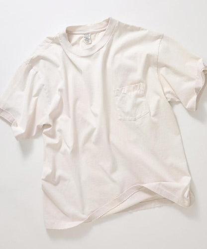 80-90s USA POCKET TEE SUNFADE