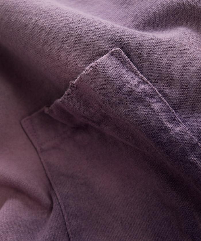 80-90s USA POCKET TEE SUNFADE