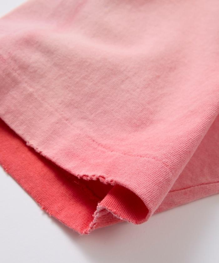 80-90s USA POCKET TEE SUNFADE