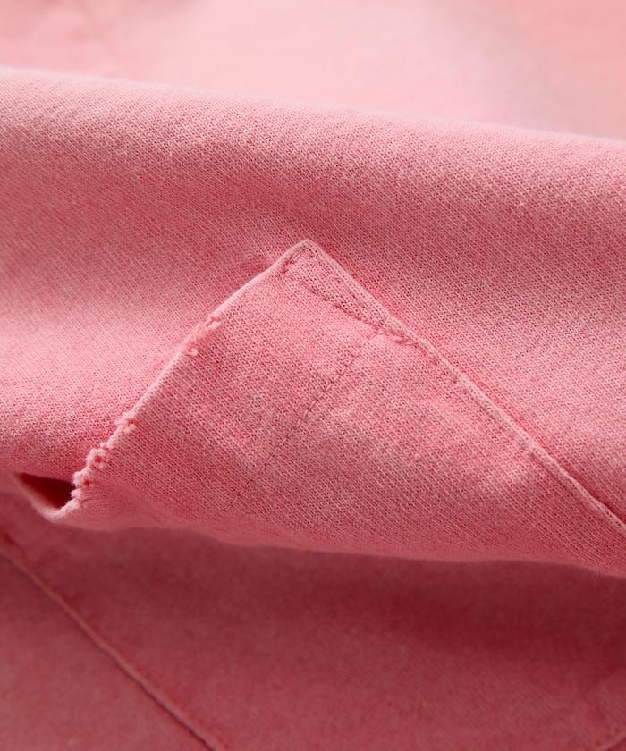 80-90s USA POCKET TEE SUNFADE