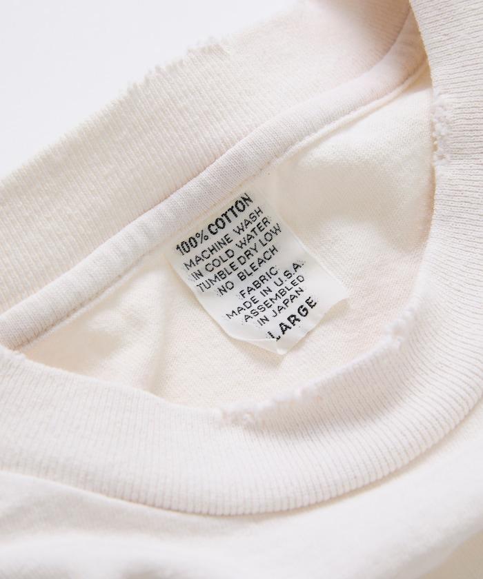 80-90s USA POCKET TEE SUNFADE