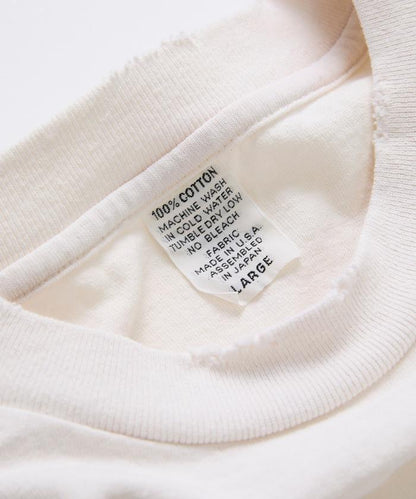 80-90s USA POCKET TEE SUNFADE