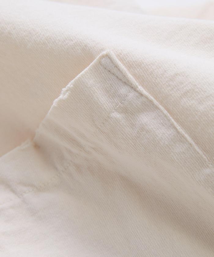 80-90s USA POCKET TEE SUNFADE