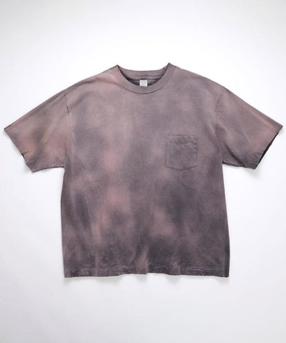80-90s USA POCKET TEE SUNFADE